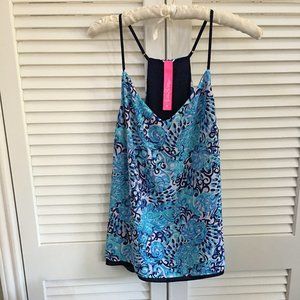 Lilly Pulitzer Reversible Racer Back Strappy Top, Size M